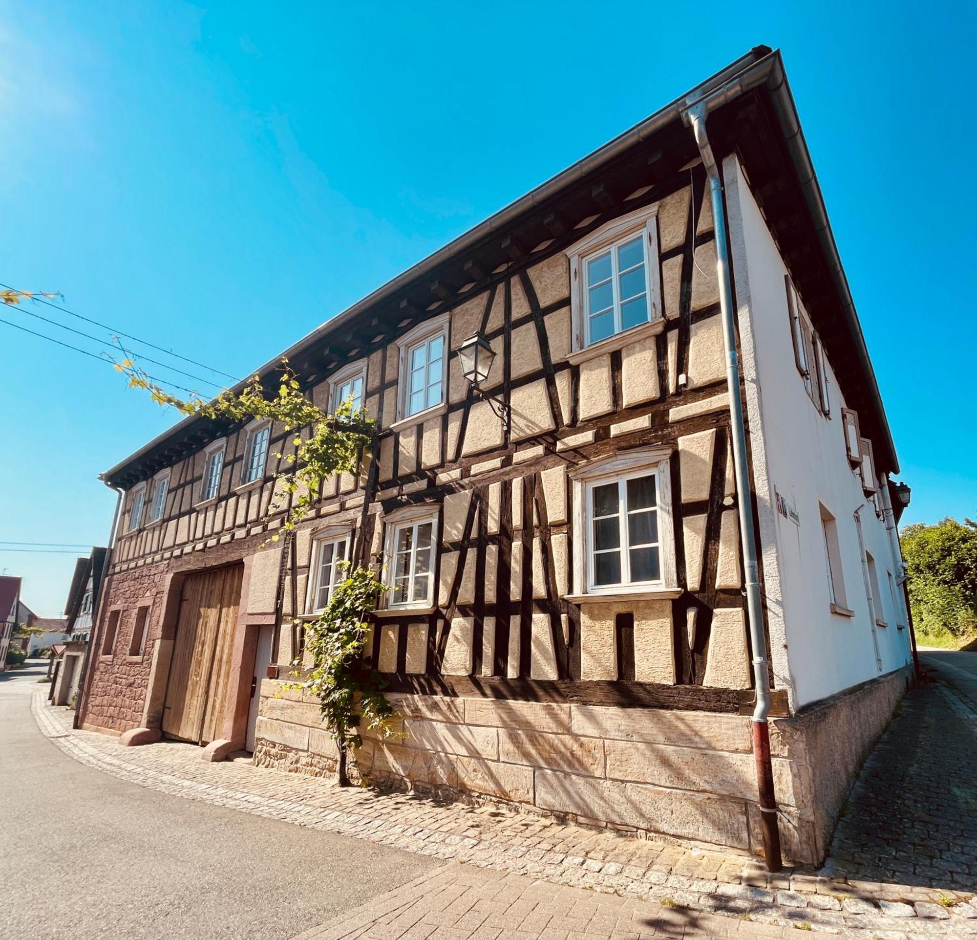 Auszeit - Historisches Ferienhaus in der Südpfalz Dierbach Exterior foto