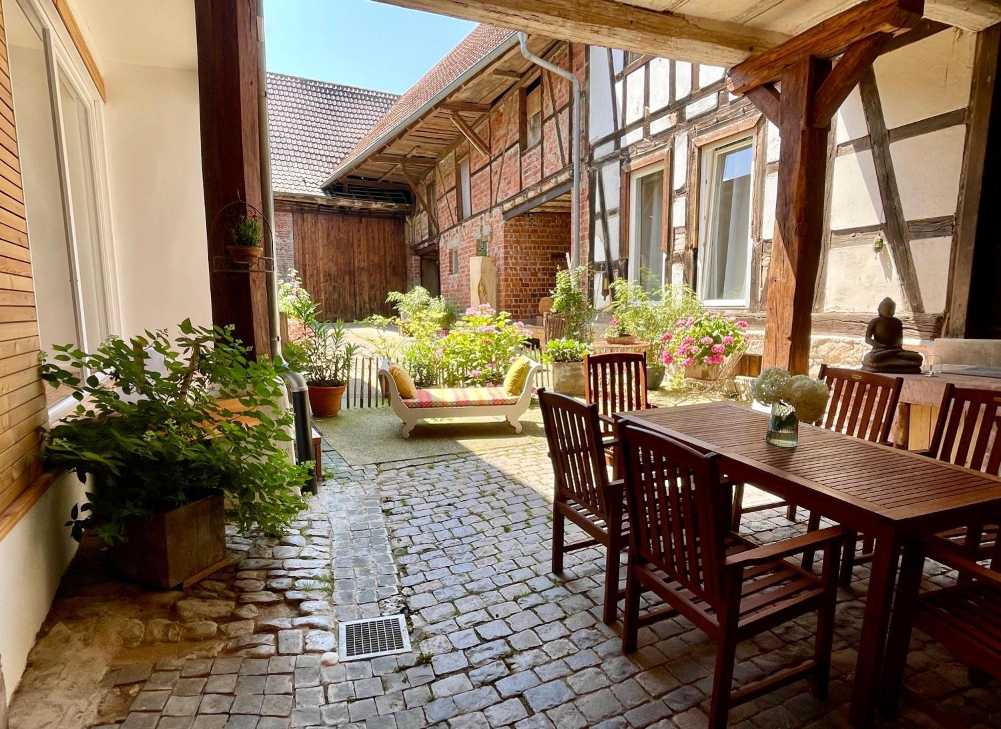 Auszeit - Historisches Ferienhaus in der Südpfalz Dierbach Exterior foto