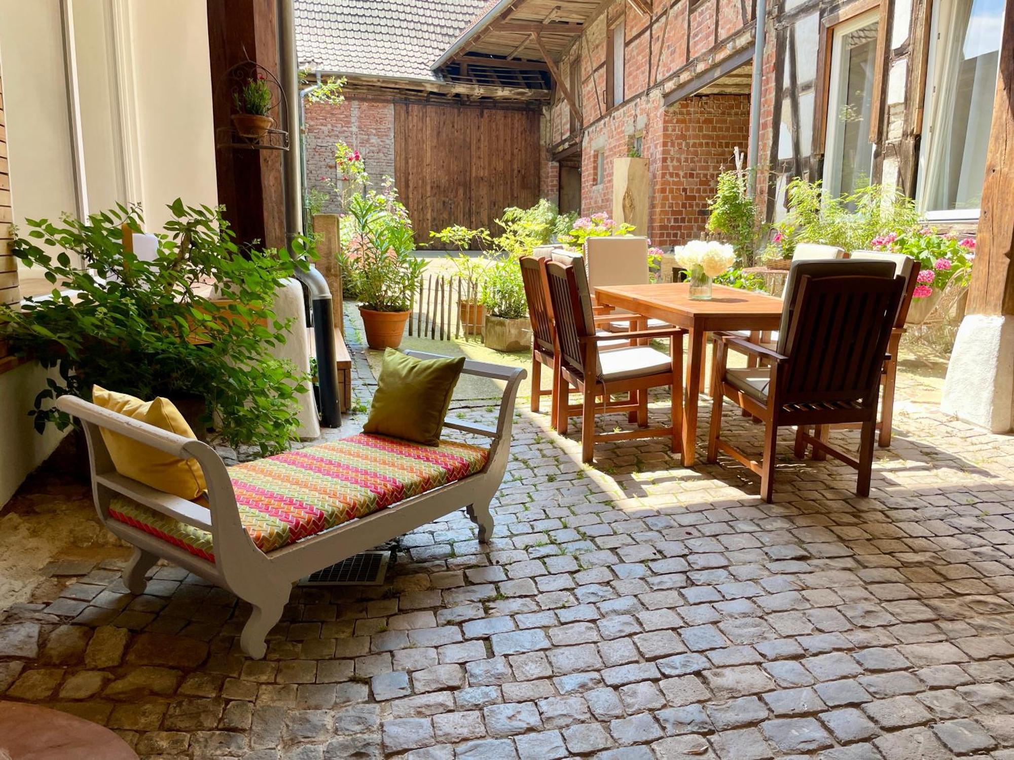 Auszeit - Historisches Ferienhaus in der Südpfalz Dierbach Exterior foto